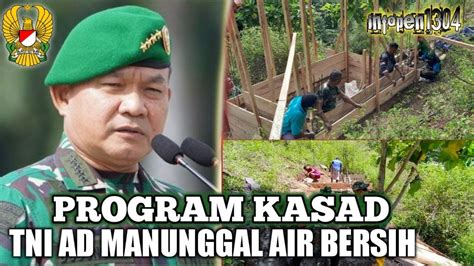 Program Kasad Tahun Manunggal Air Bersih Kodim Gorontalo