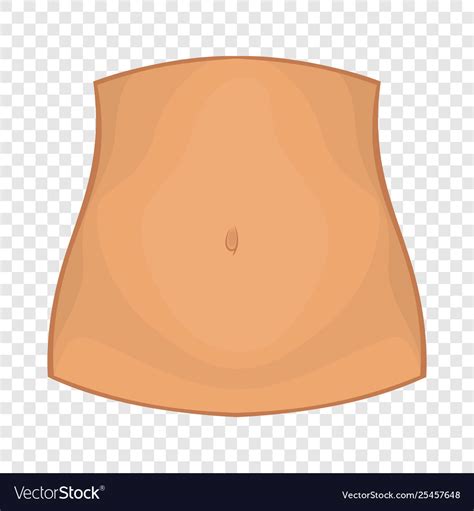 Female Belly Icon Cartoon Style Royalty Free Vector Image