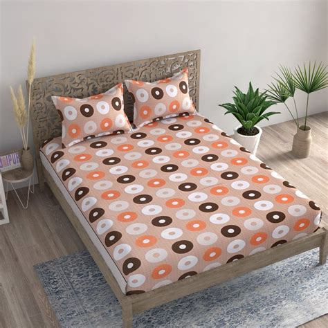 Jaipur Prime Multicolor Radiante Cotton Printed Bed Sheet Type Double