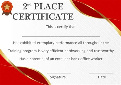 10 Winner Certificate Templates Customizable And Ready To Use