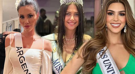 Miss Universo Argentina Las Ltimas Ganadoras Del Certamen Que