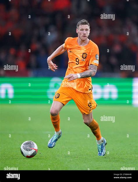 Netherlands Wout Weghorst During The UEFA Euro 2024 Qualifying Group B