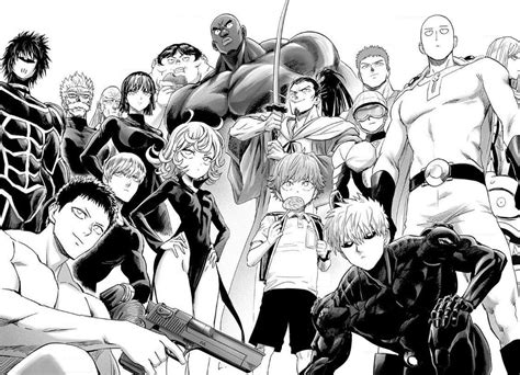 Art One Punch Man Volume 28 Character Page Ft Heroes Rmanga