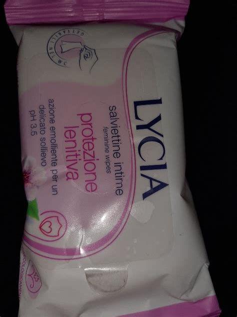 Lycia Salviettine Intime Feminine Wipes Protezione Lenitiva Inci Beauty