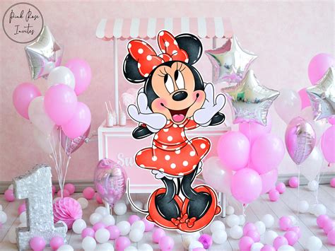 Minnie Mouse Cutouts Standees Yard Decor Lifesize Cutout Yard Sign