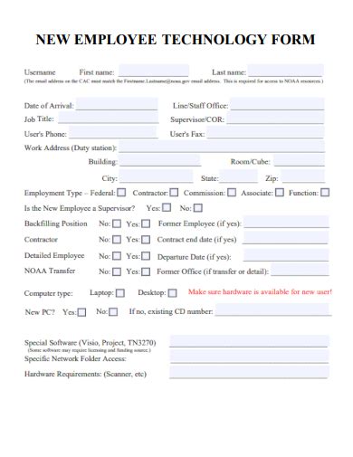 Free Technology Form Samples In Ms Word Google Docs Apple Pages