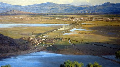 José María Velasco The Valley Of Mexico From The Santa Isabel Mountain