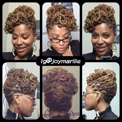 Pin by Joy Marilie on My Loc Styles and Experiments | Short locs