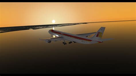 A Iberia Aterrizaje En Nueva York Kjfk X Plane Youtube