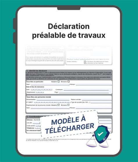 D Claration Pr Alable De Travaux Mod Le Gratuit T L Charger