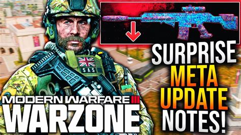 Warzone Surprise Meta Update Patch Notes Major Interceptor Nerf