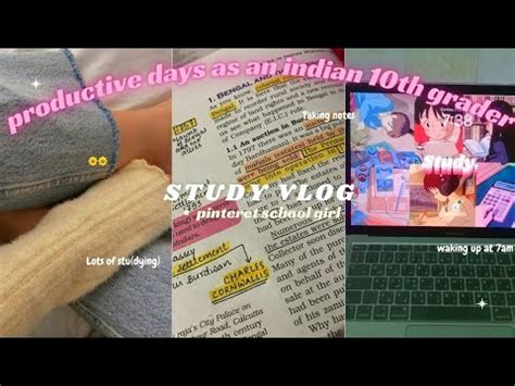 Study Vlog Waking Up At Am Note Taking Reading Maths Indian