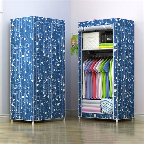 Buy Bedroom Wardrobes Portable Clothes Closet Non Woven Fabric Wardrobe