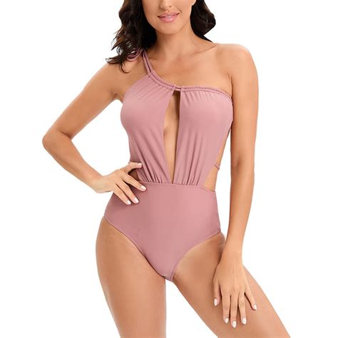 Sonwsong One Piece Swimsuit Women 2023 Swimsuit Sexy Hollow Strap Spa