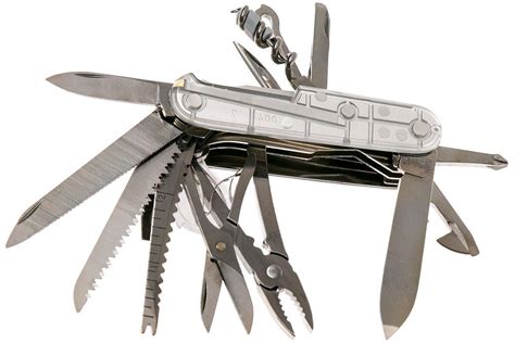 Victorinox Swisschamp Swiss Pocket Knife Silver Advantageously