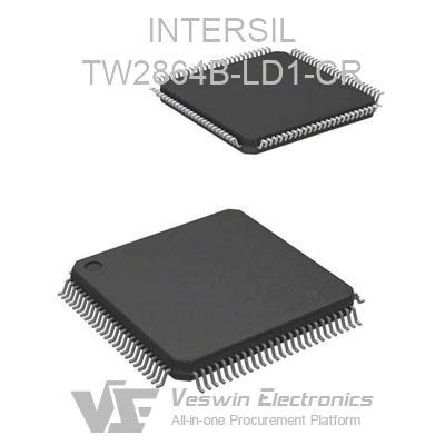 Tw B Ld Cr Intersil High Speed Broadband Op Veswin Electronics