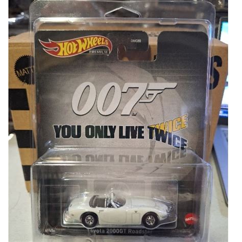 With Case Toyota Gt Roadster James Bond You Only Live Twice Hot Wheels Shopee