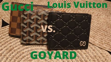 GUCCI LOUIS VUITTON And GOYARD Comparison YouTube