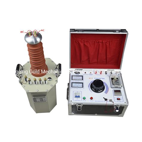 AC50kv DC70kv High Voltage Tester Oil Immersed Test Transformer AC DC