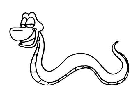 Dibujo De Serpiente Para Colorear Img 11612