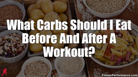 Should You Eat Carbs Before A Workout Off