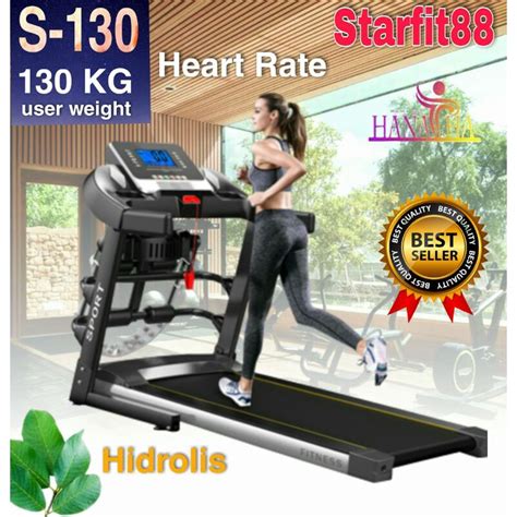 Jual ALAT FITNESS FREE ONGKIR RAKIT HIDROLIS BIG TREADMILL HANATHA