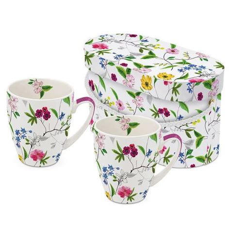 Kubek Porcelanowy Flower Power Komplet Kubk W W Pude Ku Ppd Ppd