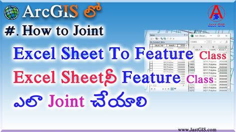 How To Join Excel Sheet Into Attribute Table In Arcgis Joining Excel