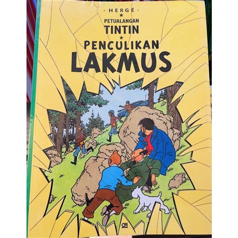 Jual Buku Komik Petualangan Tintin Penculikan Lakmus ASH27 Shopee