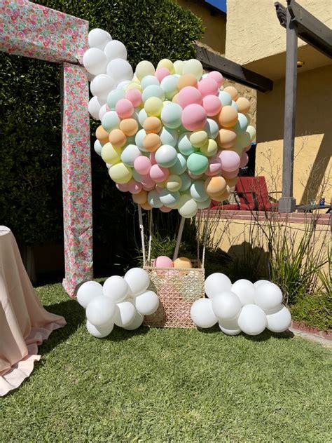Hot Air Balloon Birthday Party