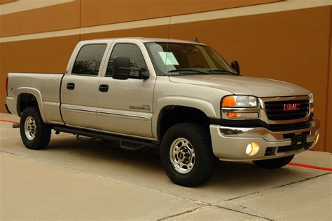 Buy Used 06 Gmc Sierra 2500hd Slt Crew Cab Duramax Diesel 4wd Heated Seats One Owner In Houston