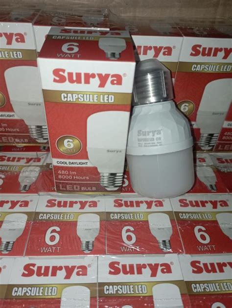 Lampu Surya Capsule 6 Watt Murah Bergransi 1 Tahun Lazada Indonesia