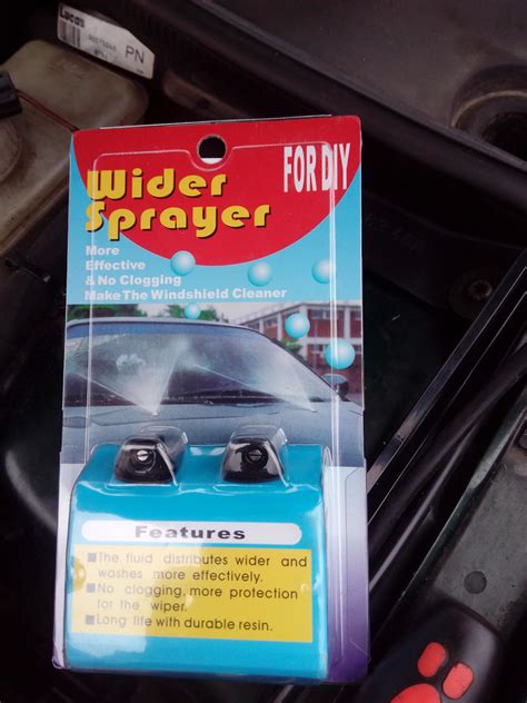 Веерные омыватели — Opel Omega B, 2,5 л, 1999 года | аксессуары | DRIVE2