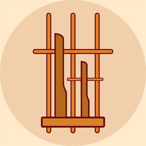 angklung vector premium vector