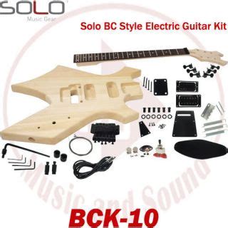 Solo DIY SG Style Electric Guitar Kit SGK 10 Build Your Own Electric