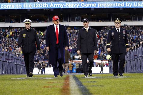 Trump Gop Leaders To Attend Army Navy Game