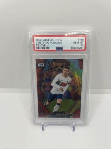 2022 23 Panini Select FIFA CRISTIANO RONALDO 49 Tie Dye Prizm