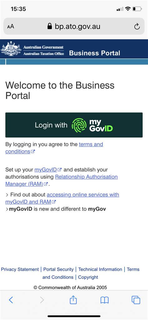 Log Into My Business Portal Ato