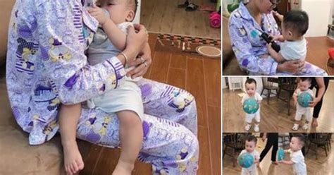 Hot girl Bella bất ngờ được ra viện đoàn tụ với con trai đúng dịp nghỉ lễ