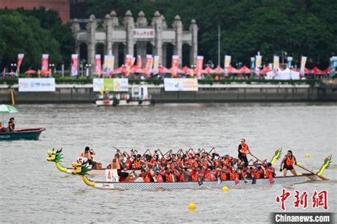 中外百余支队伍逐浪2024年广州国际龙舟邀请赛 荆楚网 湖北日报网