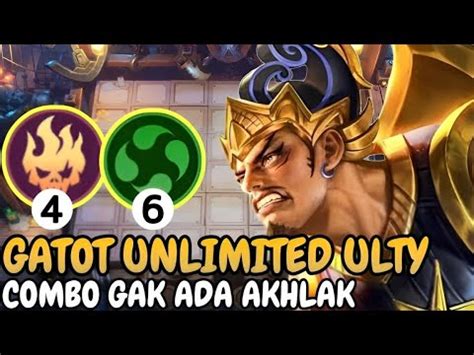 Commander Buss Skill Hyper Gatot Elementalist Combo Super