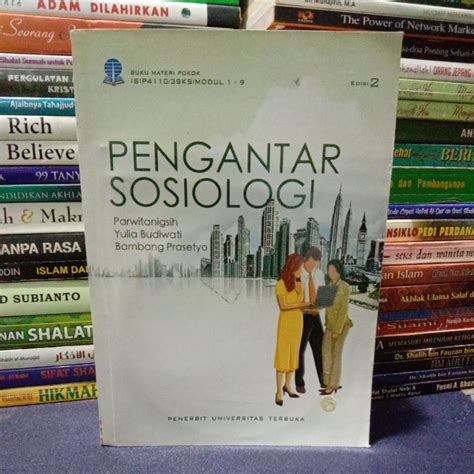 Jual Buku Original Pengantar Sosiologi Edisi Universitas Terbuka