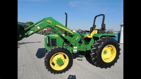 2008 John Deere 5303 Tractor W Loader Pre Emission Engine Youtube