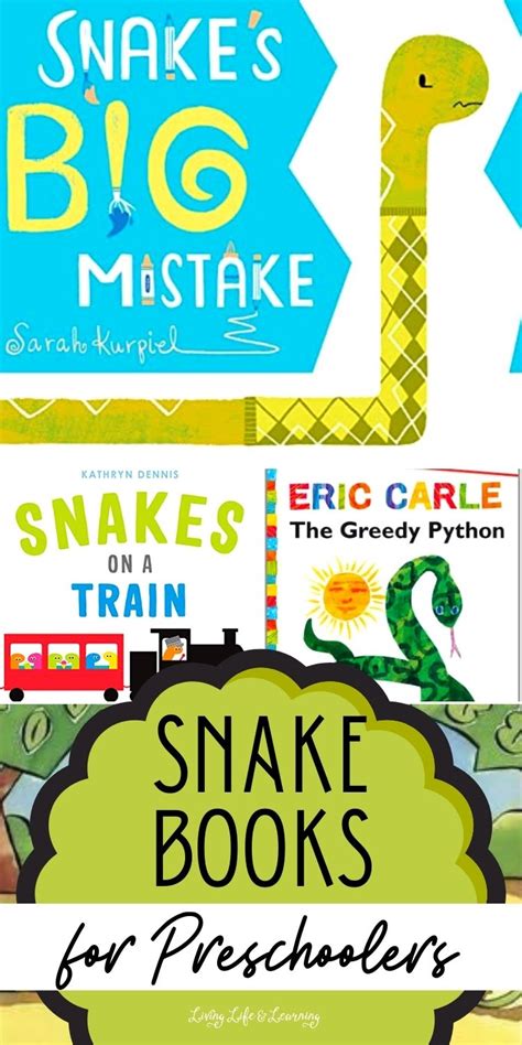 Snake Books for Preschoolers