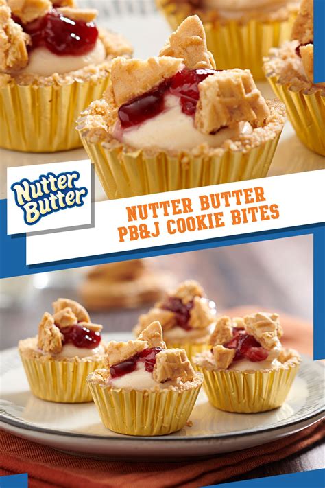 Nutter Butter Pb J Cookie Bites Dessert Recipes Easy Peanut Butter