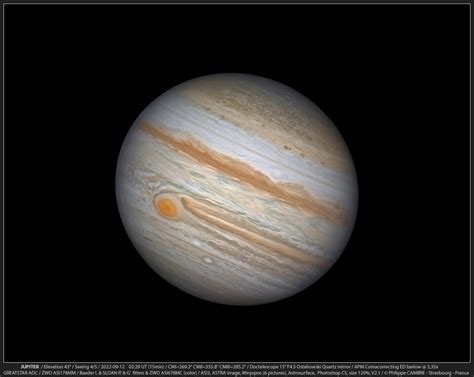 Jupiter L Image Exceptionnelle D Un Amateur Fran Ais