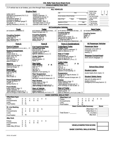 Cdl Test Questions And Answers Printable Pdf