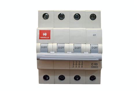 Mcb Switch Havells 4 Pole Ac MCB Manufacturer From Ahmedabad