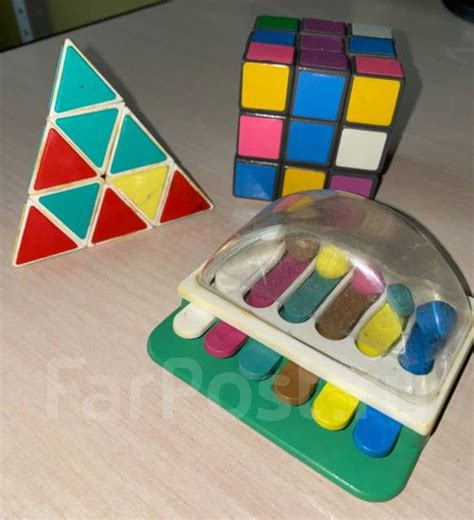 Игрушки головоломки 3 штуки, б/у, в наличии. Цена: 100₽ во Владивостоке