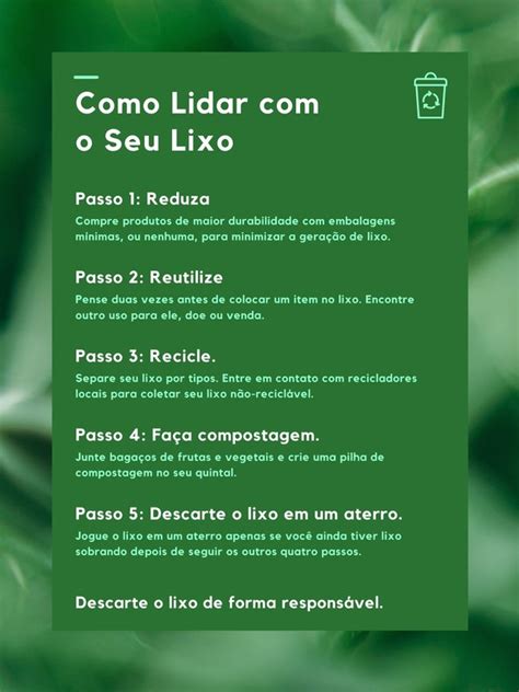 Crie Um Cartaz De Reciclagem Personalizado Online Canva